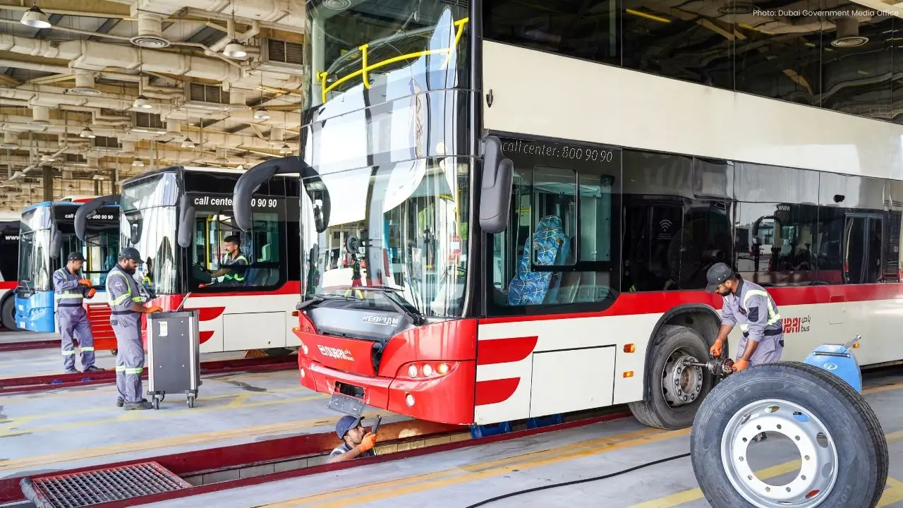 Dubai RTA Buses Set New Global Standard, Surpassing 2 Million km Each