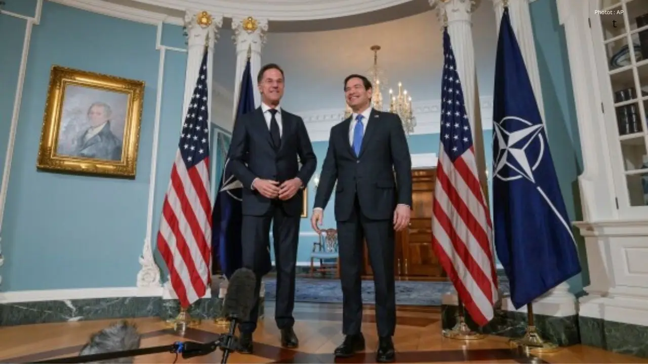 Secretary Rubio Meets NATO Chief Rutte Over Ukraine War