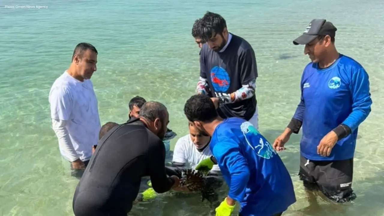 Oman's Coral Reef Project Aims to Revitalize Marine Life