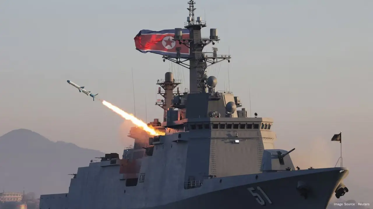 North Korea Launches Missiles from Naval Destroyer, Escalating Military Aspirations