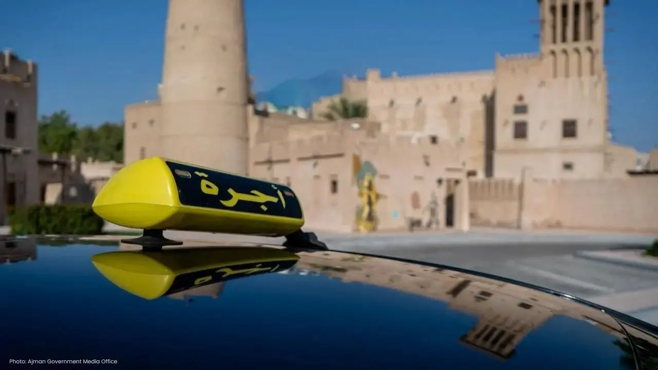Ajman Sees 5.6% Surge in Taxi Rides in Early 2023