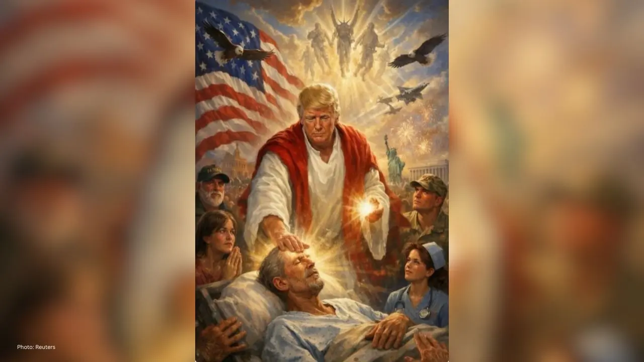 Trump Faces Backlash Over AI Jesus Image Pope Clash