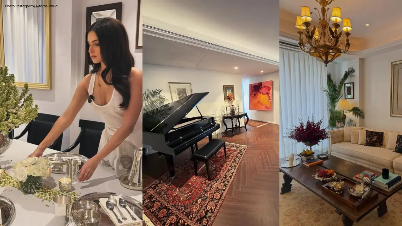Tara Sutaria Invites Us into Her Stylish Mumbai Abode