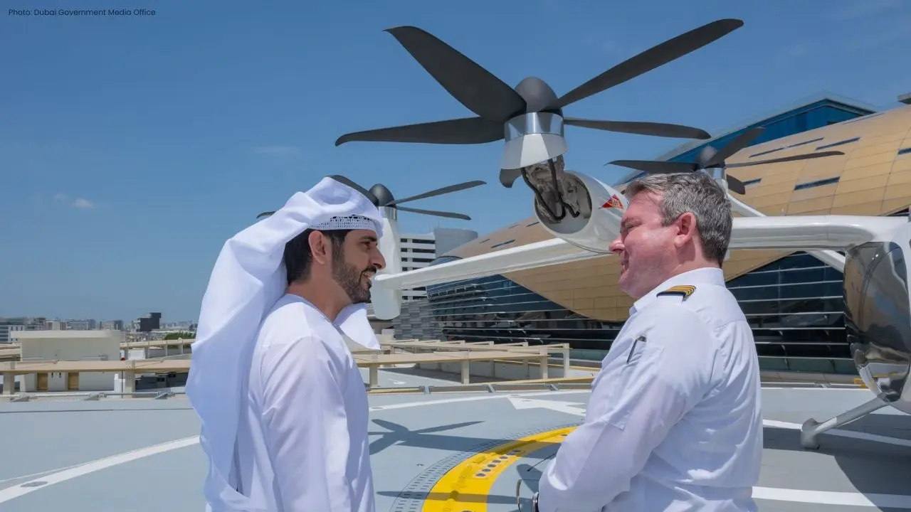 Dubai Launches Pioneering Air Taxi Station Near DXB