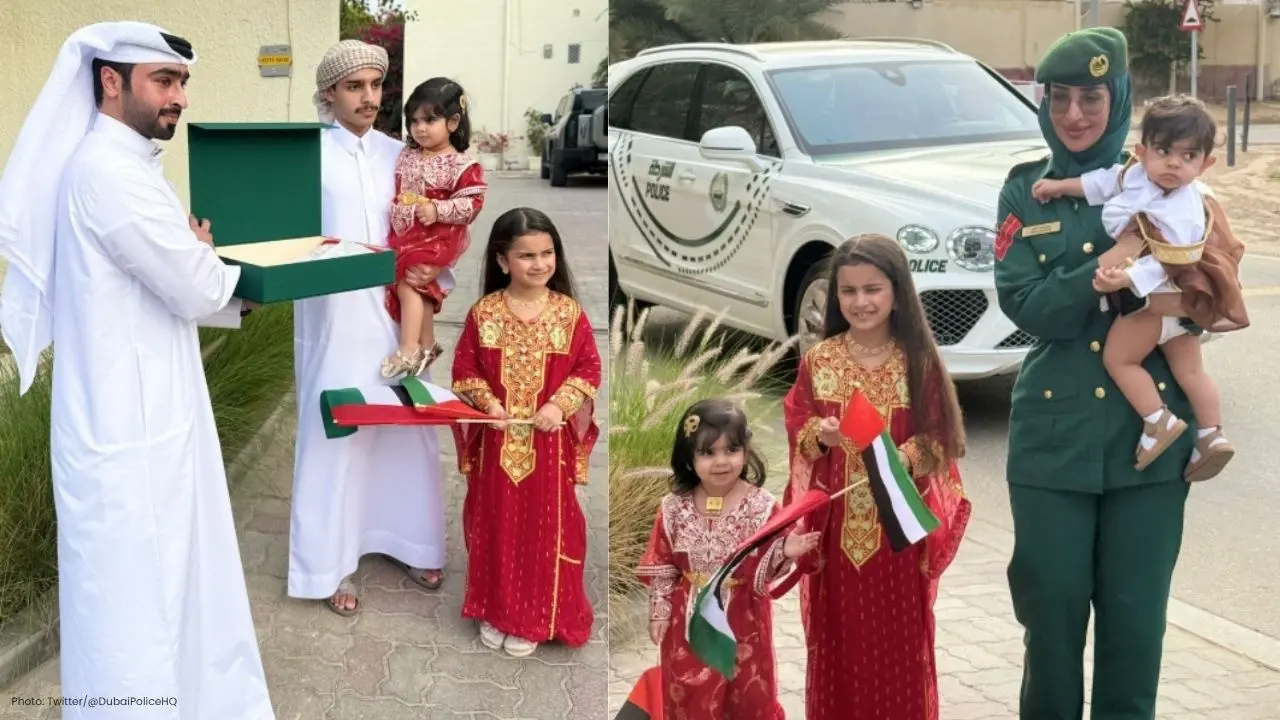 Dubai Police Initiate Flag Distribution to Celebrate Unity
