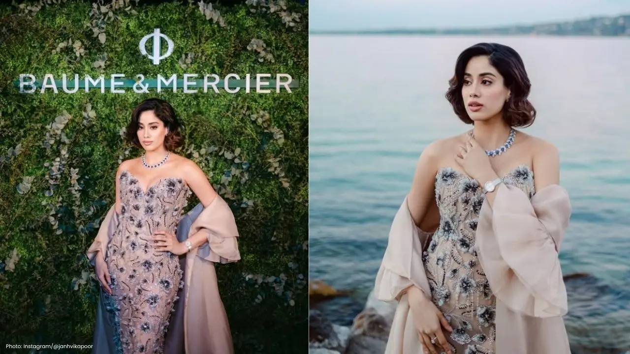 Janhvi Kapoor Dazzles in Geneva as Baume & Mercier Friend of the Maison
