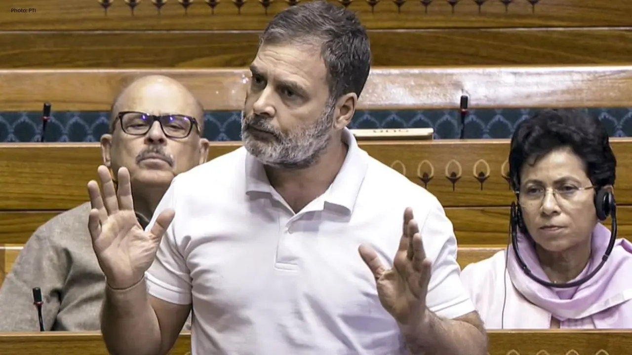 Gandhi’s Humorous Interjection Brings Laughter to Lok Sabha