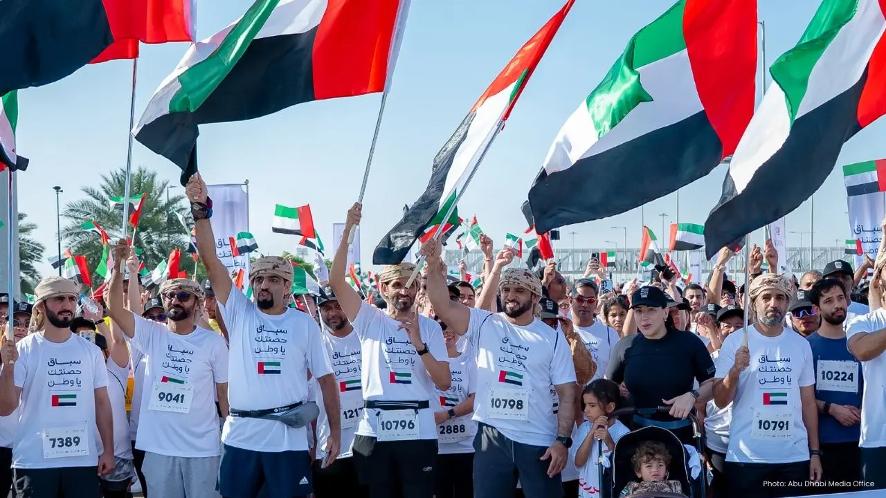 Massive Turnout for UAE’s Run for the Nation Event