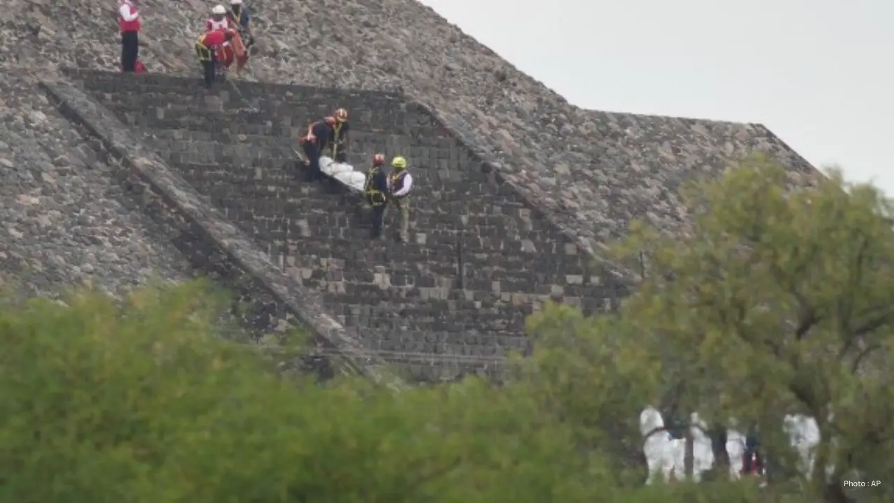 Gunman Kills Tourist At Mexico Pyramid Site Attack