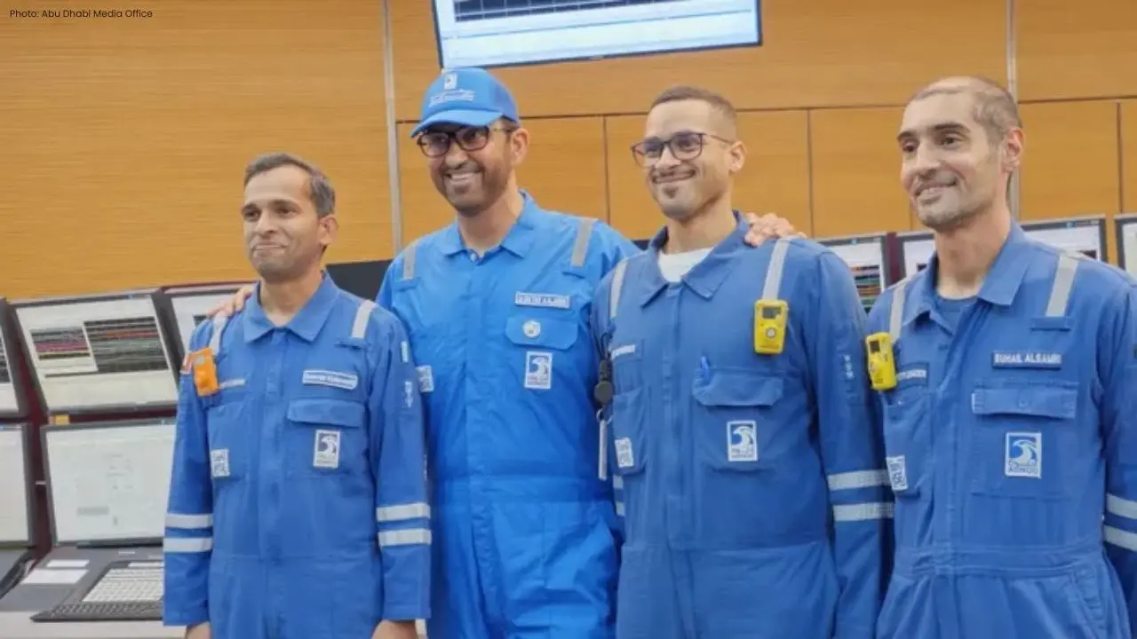 Dr. Sultan Al Jaber Inspects ADNOC Shah Gas Plant Operations