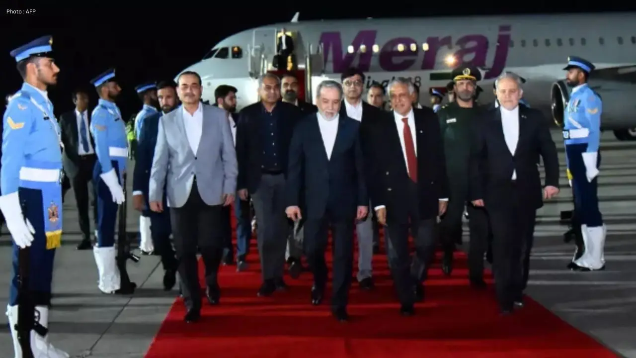 Iran FM Araghchi Arrives In Pakistan Ahead Of Talks