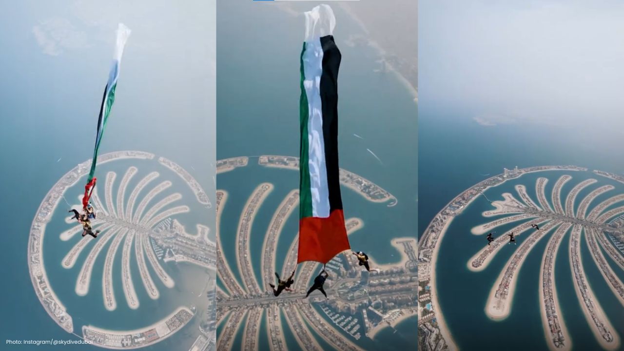 Skydive Dubai Welcomes Adventurers Back with 13,000ft Jump Over Palm Jumeirah