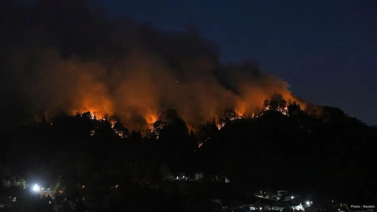 Wildfires Devastate Japan's Iwate Prefecture, Prompting Evacuations of Over 3,000 Residents