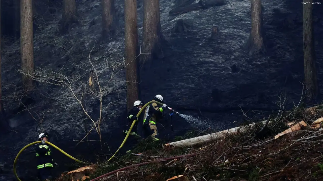 Devastating Wildfires in Iwate, Japan Displace Thousands