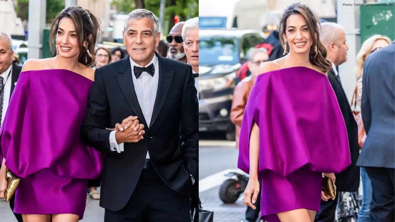 Amal Clooney Dazzles at the Chaplin Gala in NYC