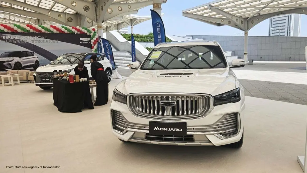 Geely Unveils Family-Oriented Vehicles at Ashgabat Expo