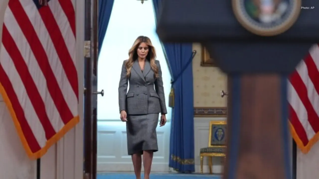 First Lady Melania Trump Reinforces Technology In Education