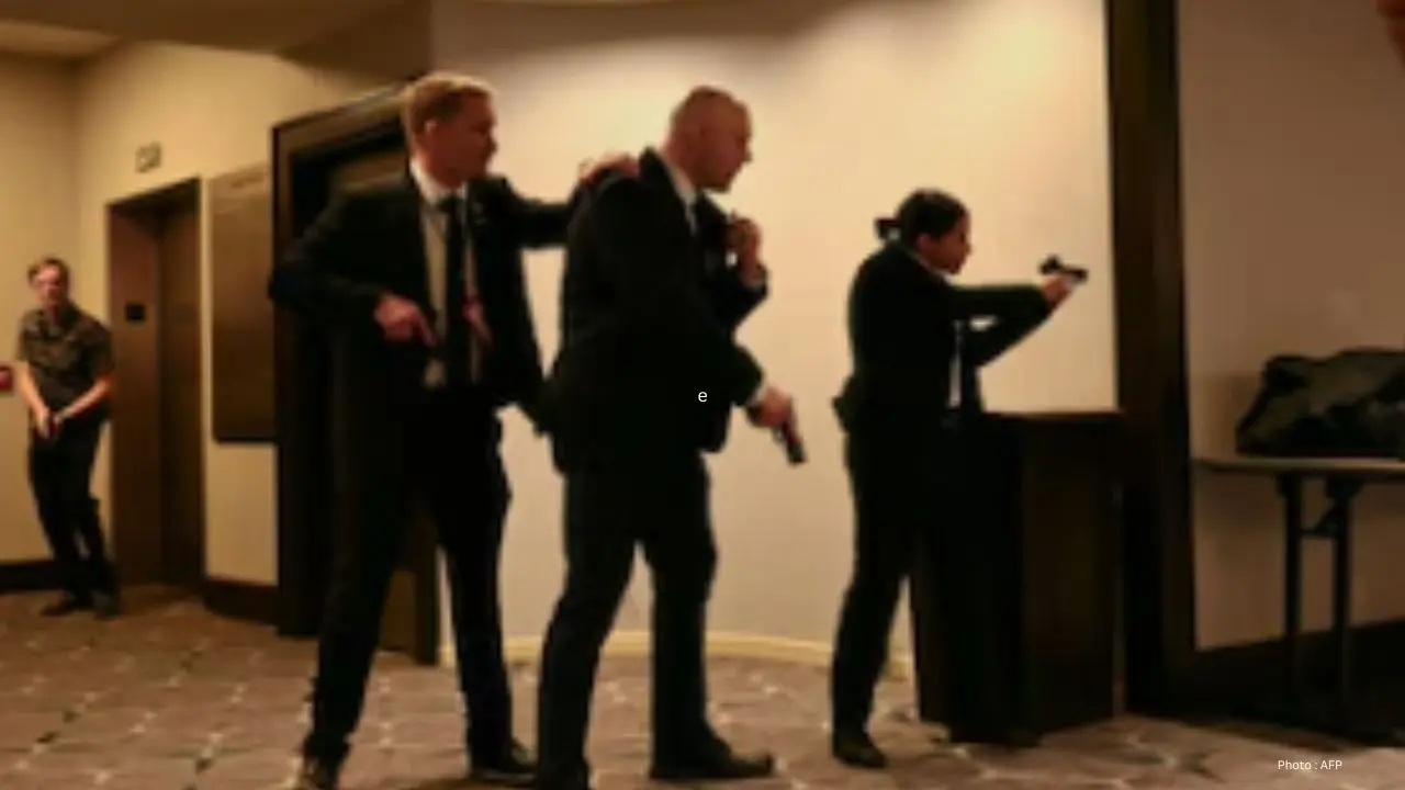 Who Shot A Secret Service Officer At Trump Dinner