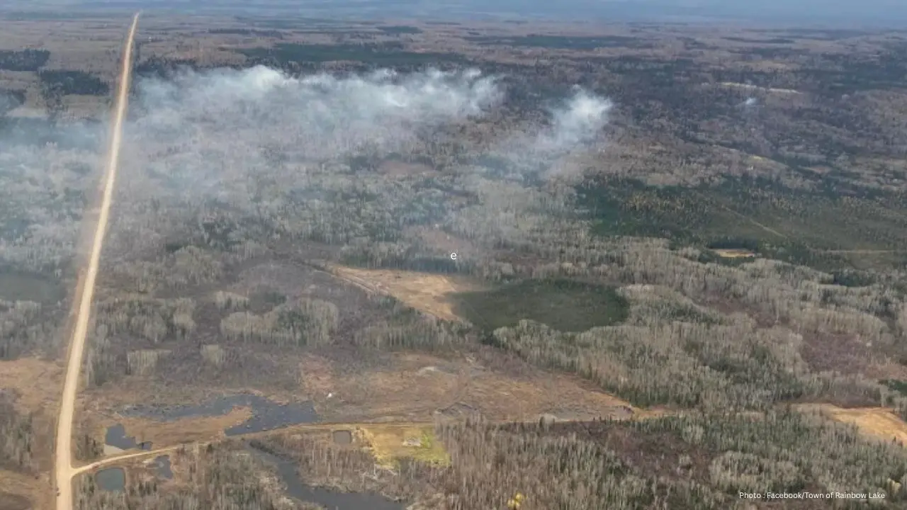 Wildfire Razes Summer Village Homes West Of Edmonton