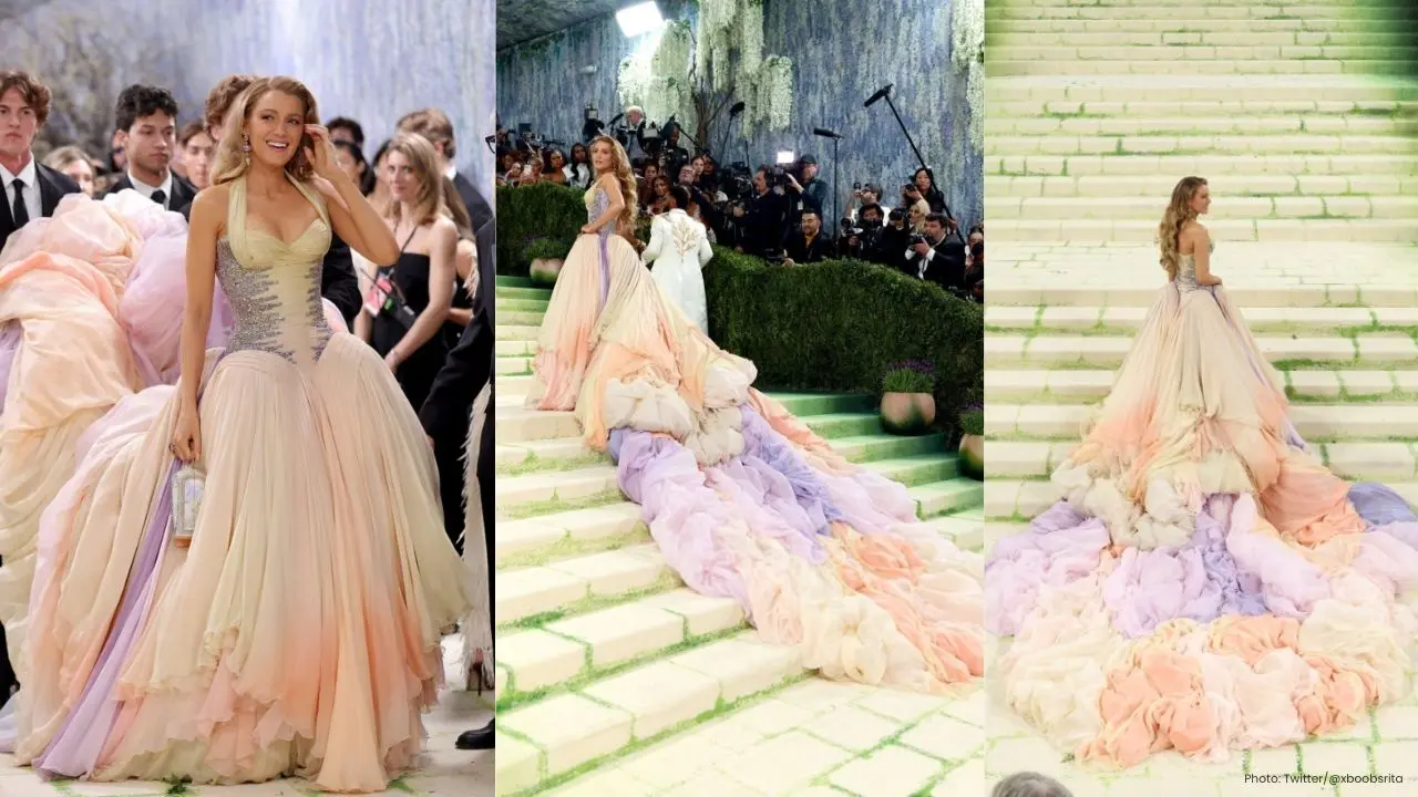 Blake Lively Dazzles at Met Gala 2026 in Vintage Versace