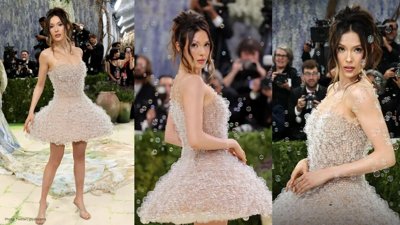 Eileen Gu's Dazzling Bubble Dress Captivates at Met Gala 2026