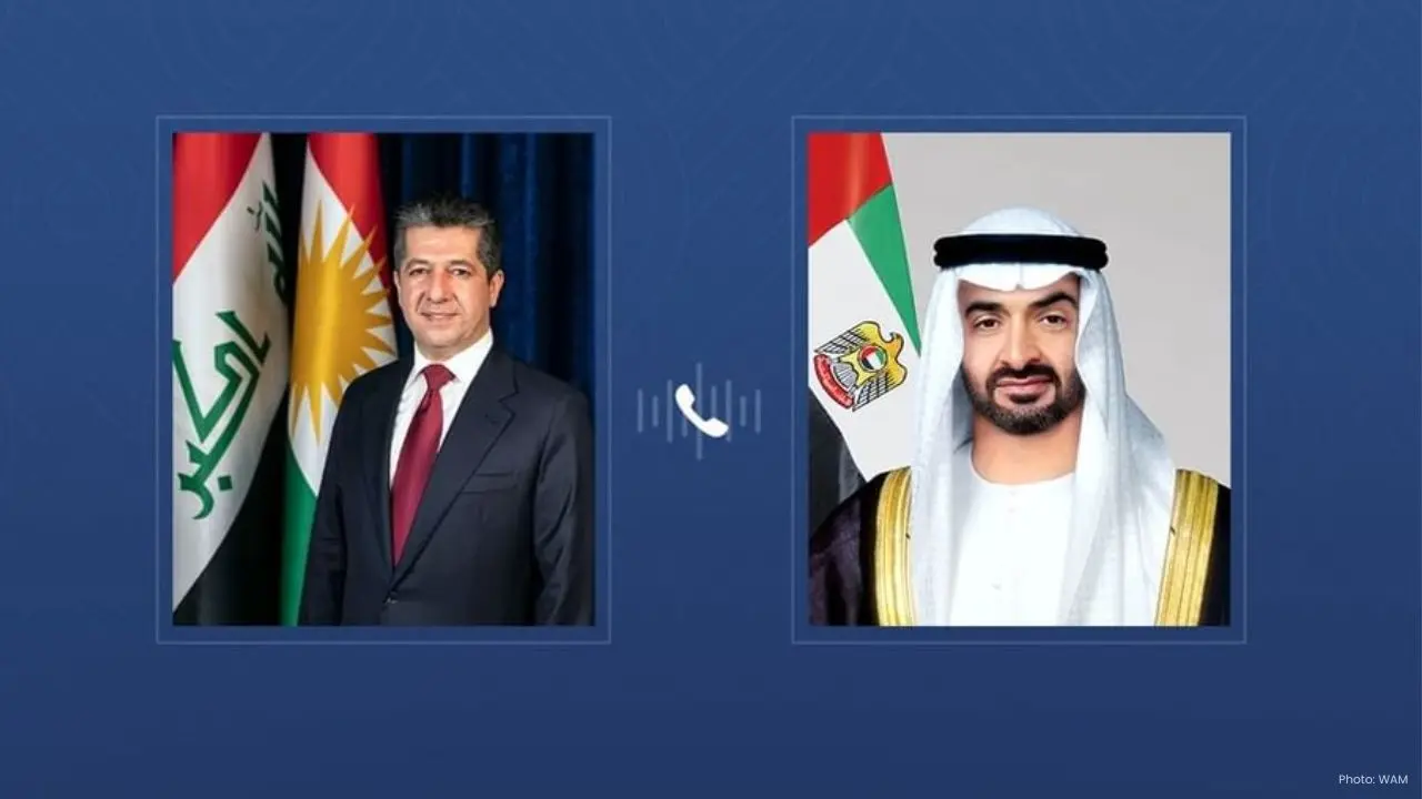 UAE Leader and Kurdistan PM Address Iranian Aggression