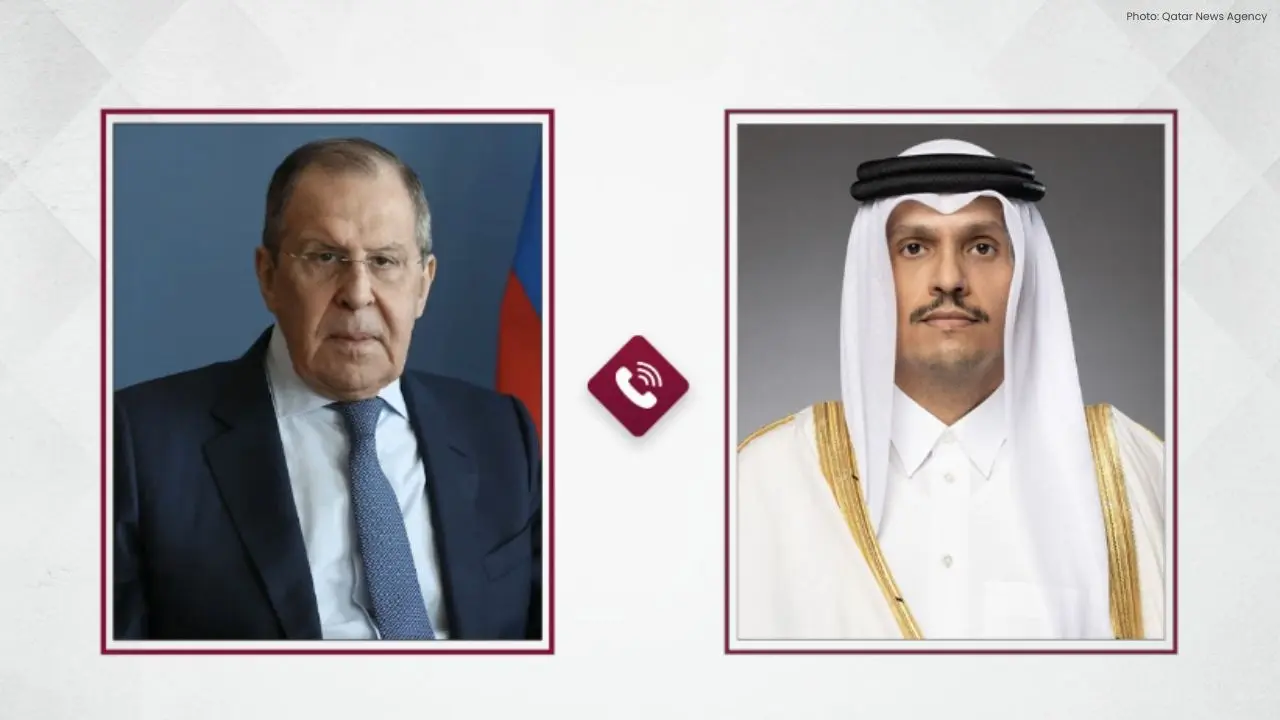 Qatar's PM and Russia's FM Engage on US-Iran Ceasefire and Regional Cooperation