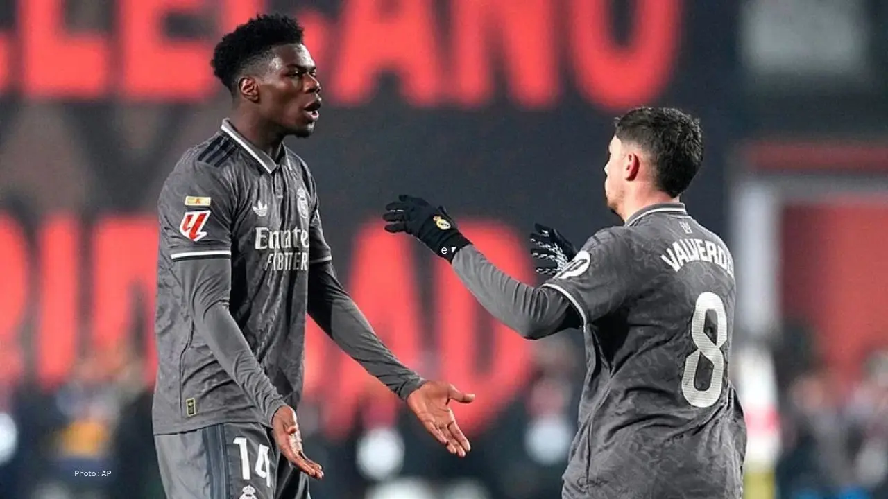 Federico Valverde Aurelien Tchouameni Scuffle  Real Madrid Midfielders Fined Half A Million Euros Each