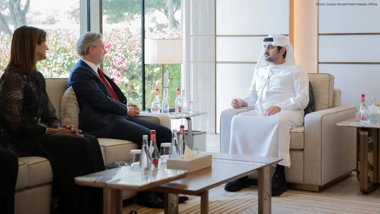 Sheikh Maktoum Engages with Cartier CEO to Foster Luxury Retail in Dubai