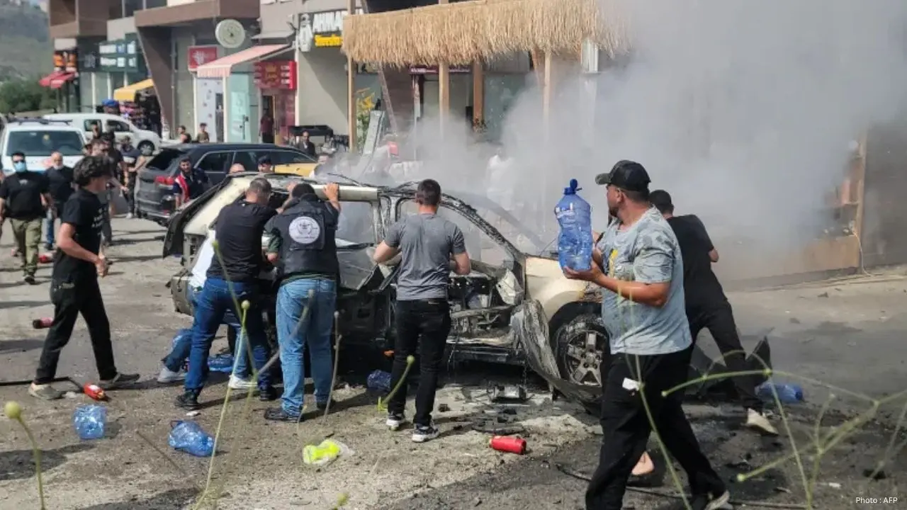 Israeli Drone Attacks Claim Eight Lives Near Beirut Amid Escalating Tensions
