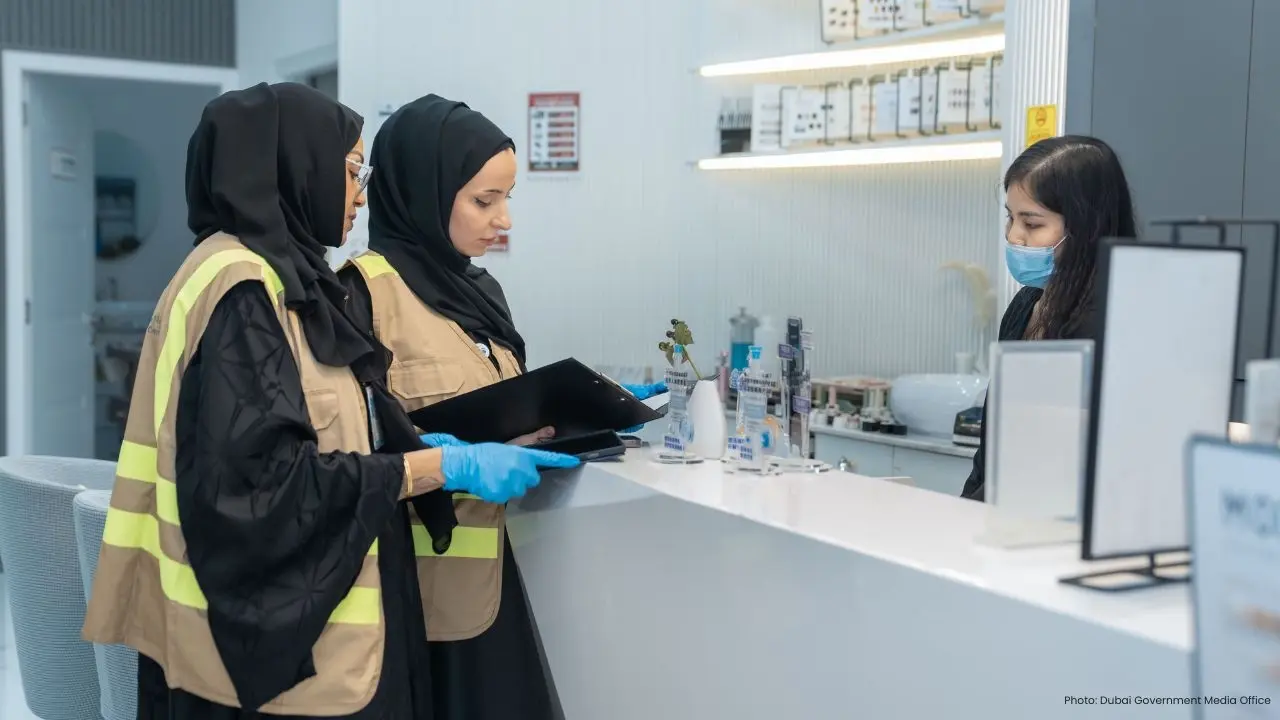 High Compliance in Dubai Salon Inspections by Trakhees
