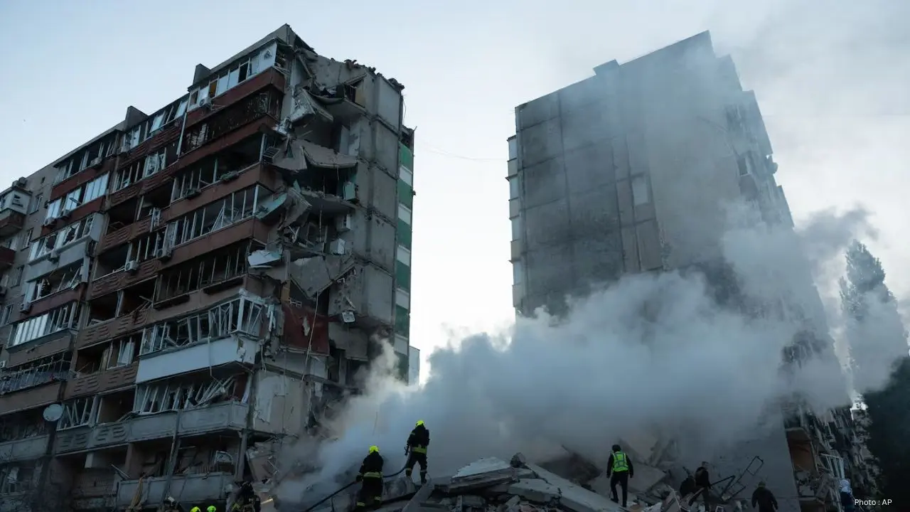 Devastating Drone and Missile Strikes Hit Kyiv Amid Ongoing War