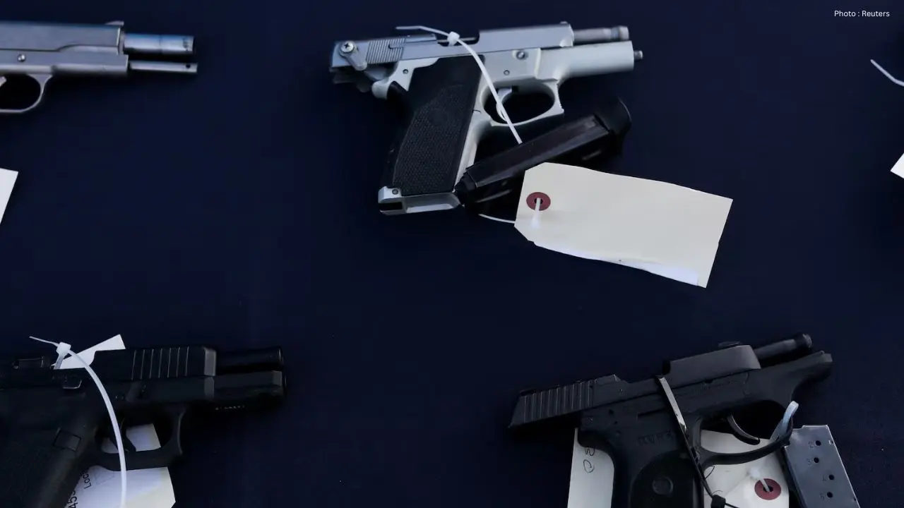 U.S. Says Dozens Of Illegal Guns Sent Into Canada