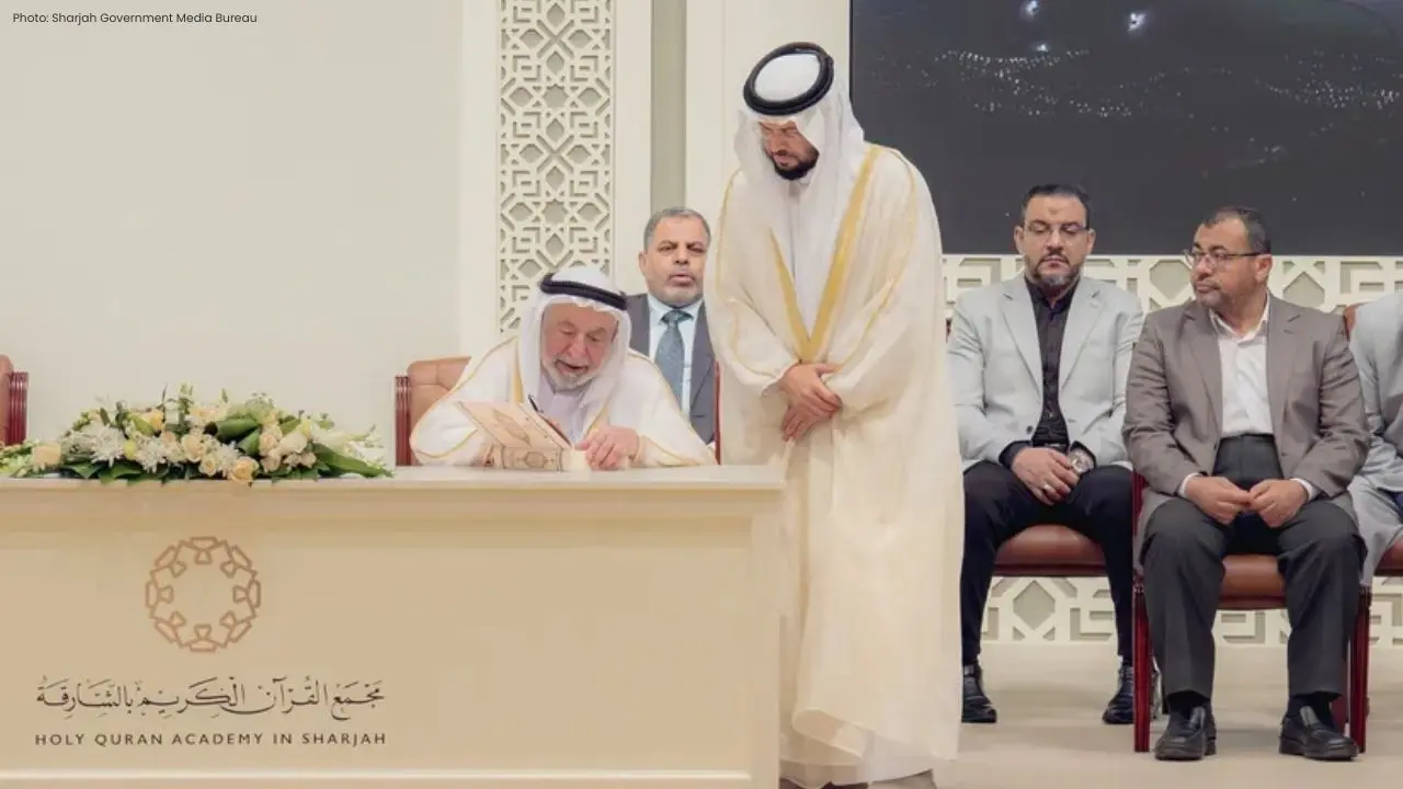 Sheikh Sultan Unveils New Quran Encyclopedias as 311 Graduates Celebrate