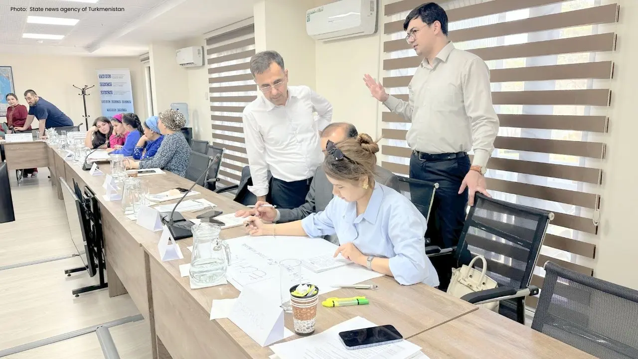 Turkmen Journalists Enhance Media Skills at OSCE Workshop