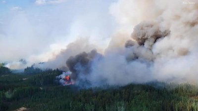 Evacuation Alert Issued Near Sundre Wildfire Area