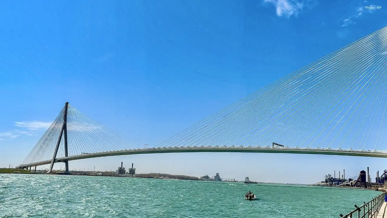White House Points To 'longstanding Unfair Trade Practices' When Asked About Gordie Howe Bridge Opening