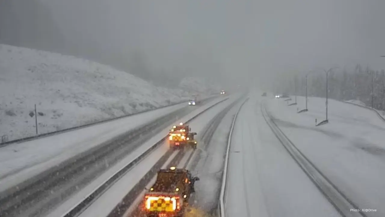 B.C. Highways Could Be Hit By Snowfall During long Weekend