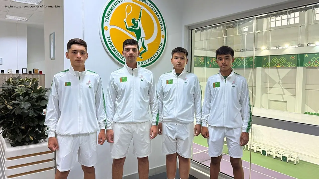 Turkmenistan's U16 Squad Aims for Davis Cup Glory