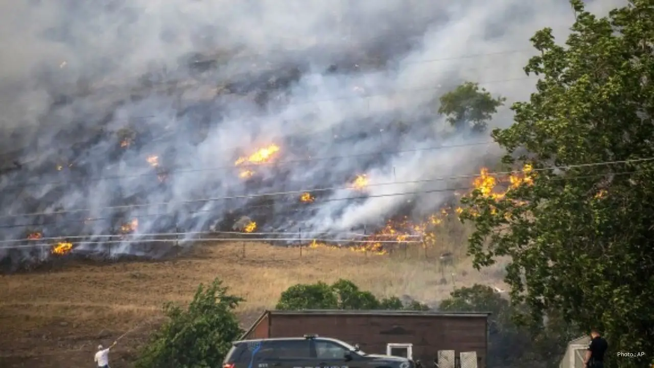 Wildfire In Alberta's West Country Rages On  Campers Evacuated from Backcountry