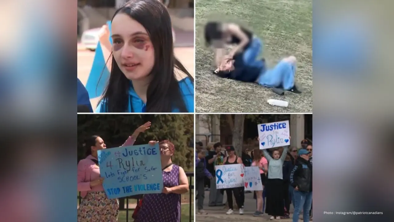 Hundreds Rally In Red Deer To Support Teenage Girl Recovering from Violent Assault