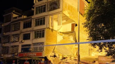 Magnitude Earthquake Strikes Southwest China, Causing Displacement