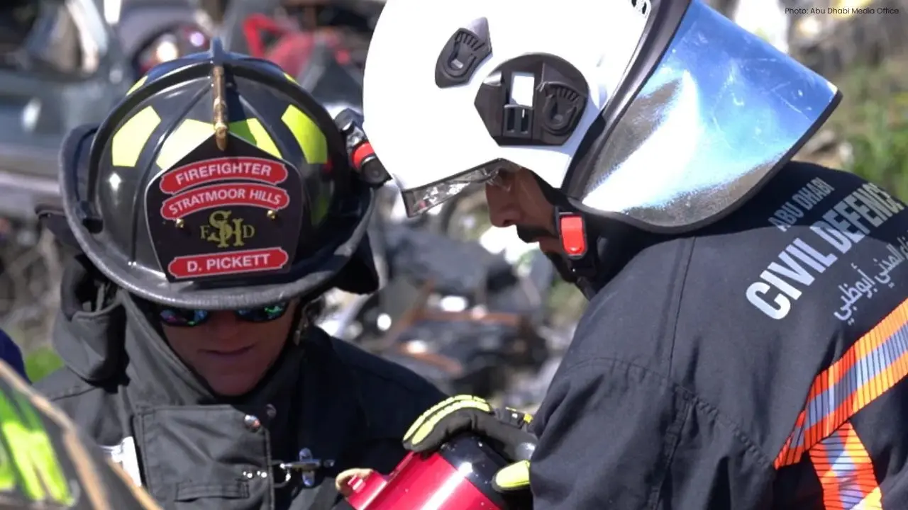 Abu Dhabi Civil Defence Enhances Skills at FDIC US Event
