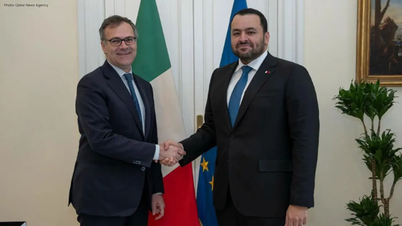 Qatar and Italy Explore Ceasefire and Regional Cooperation