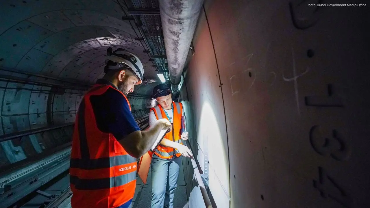 RTA Finalizes Major Upgrades to Dubai Metro Tunnel