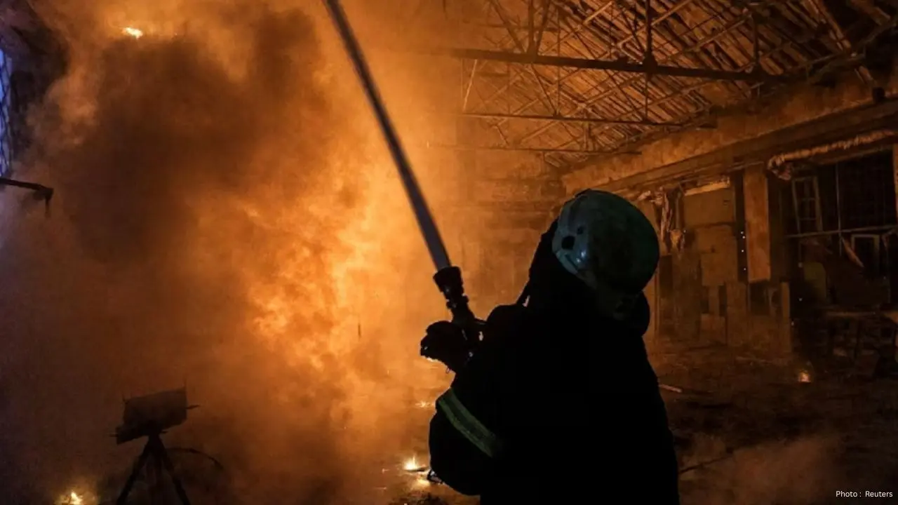 Intensifying Drone Warfare: Russia Targets Ukrainian Danube Port