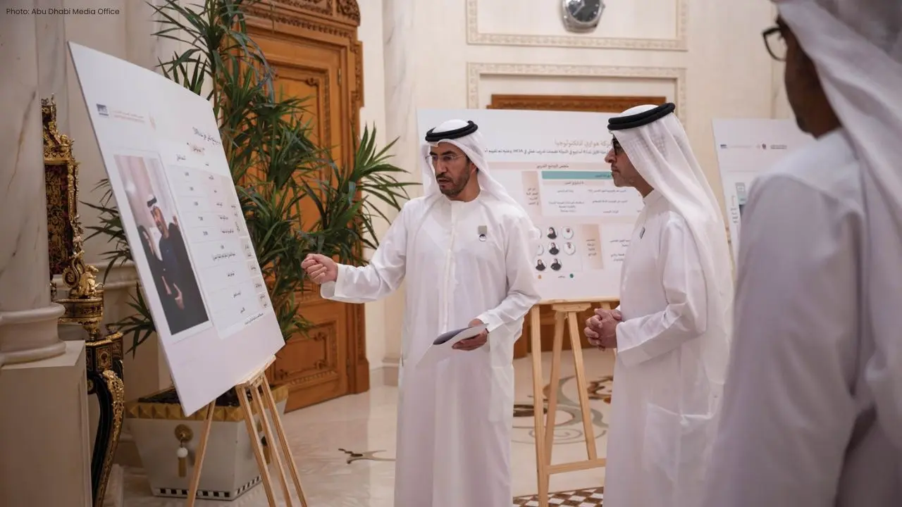 Sheikh Hazza Evaluates Emiratisation Initiatives in Al Ain