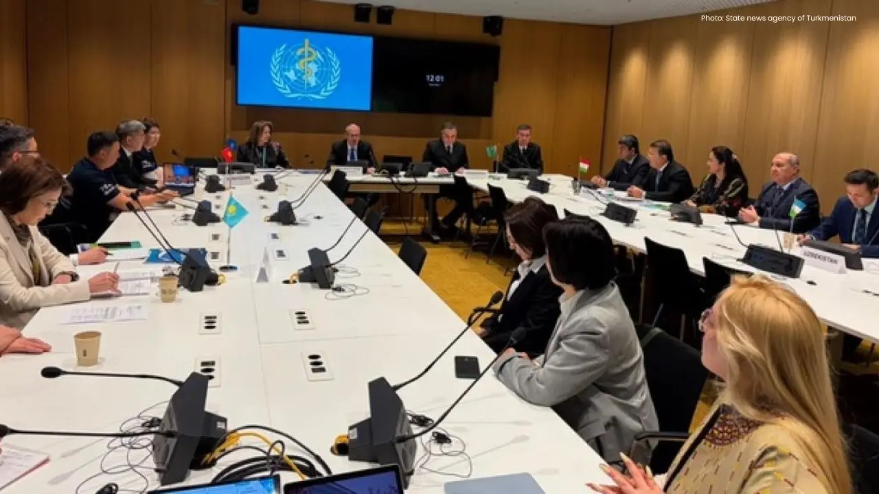 Turkmenistan at WHO Assembly in Geneva