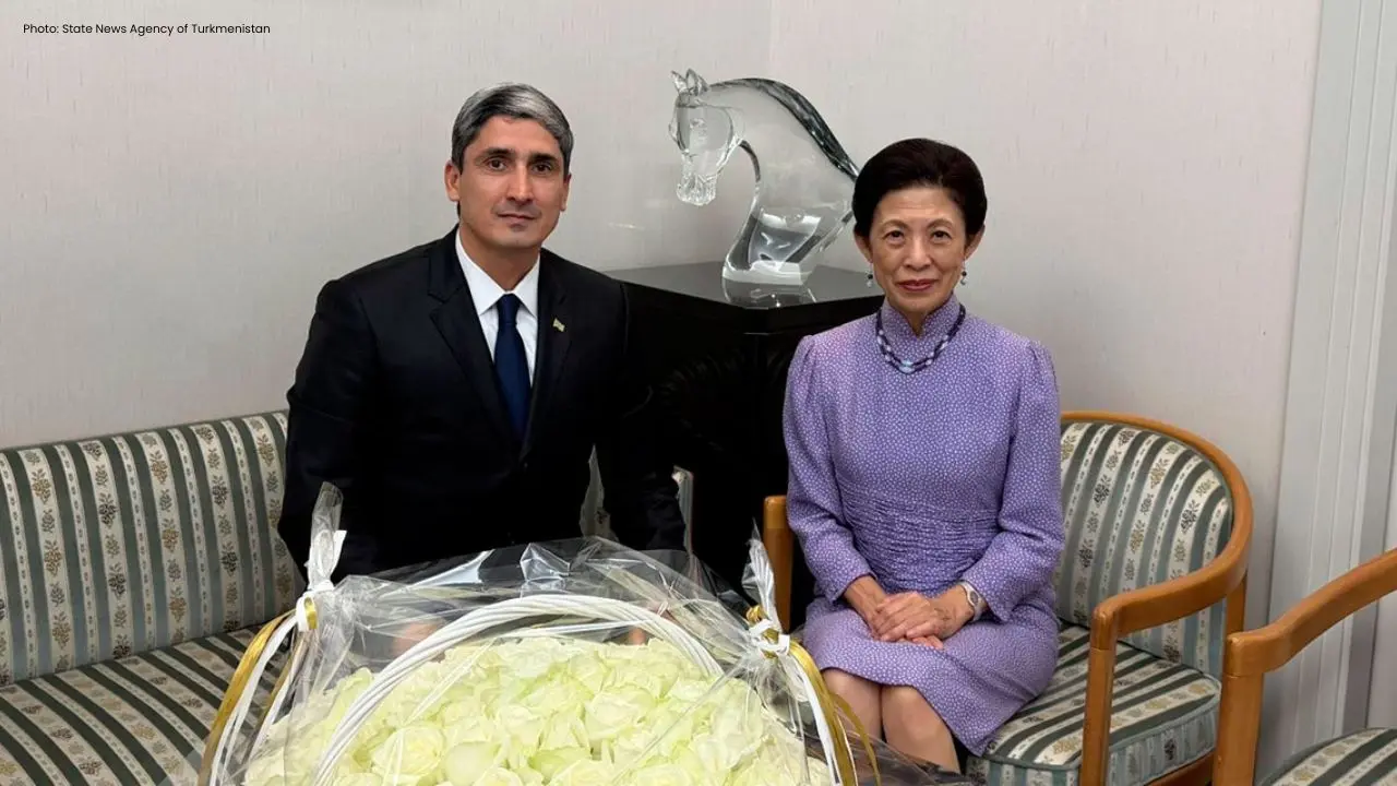 Turkmen Ambassador Engages with Japan’s Princess Takamado