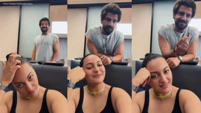 Sonakshi and Zaheer Embrace the Melody Trend